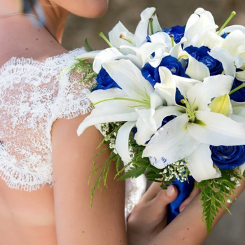Свадебные букеты с лилиями